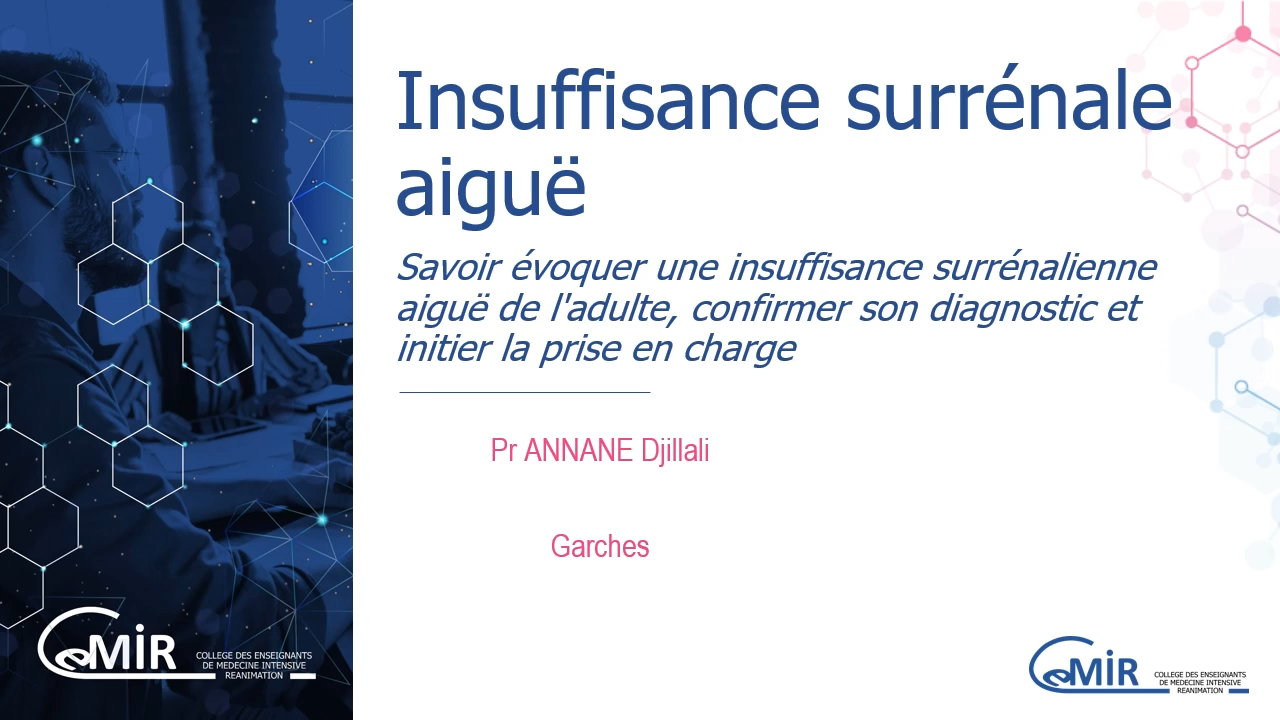 41. Insuffisance surrénalienne aiguë CeMIR — free download